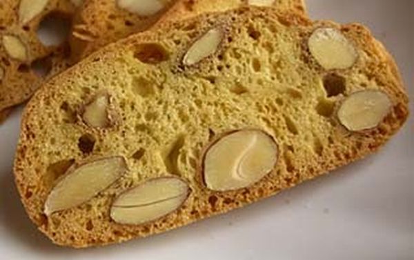 Almond and apricot biscotti