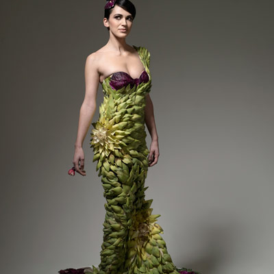 Artichoke heart gown