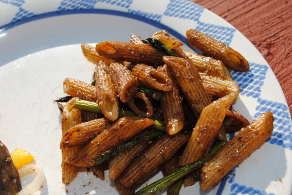 Balsamic Drunken Penne Asparagus