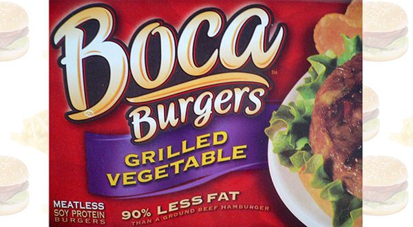 Boca veggie burger