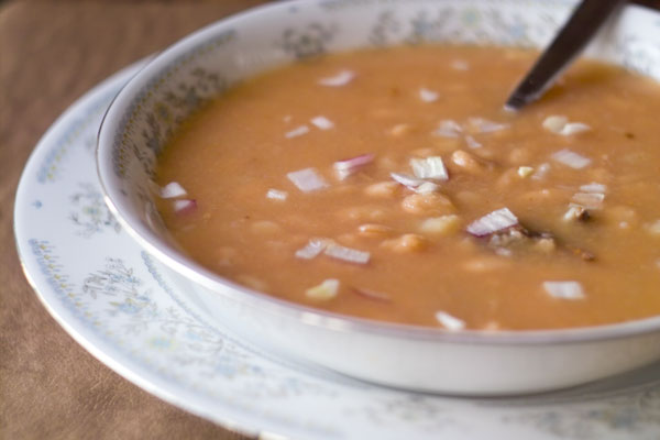 Cannellini beans soup