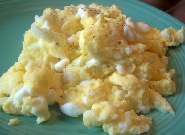 Cheesy Scrambled Eggs