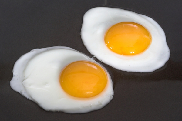Cook eggs