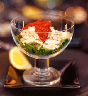 Crab cocktail salad