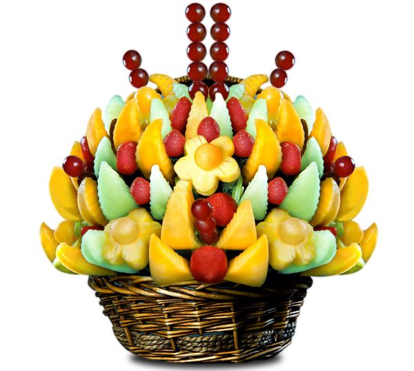 Edible fruit bouquet