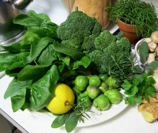 Green vegetables