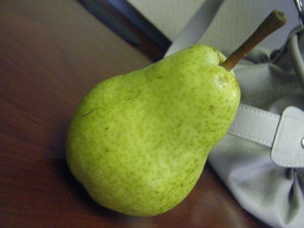 Healthy and tasty pear