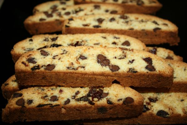 Holiday Cherry Biscotti Cookies