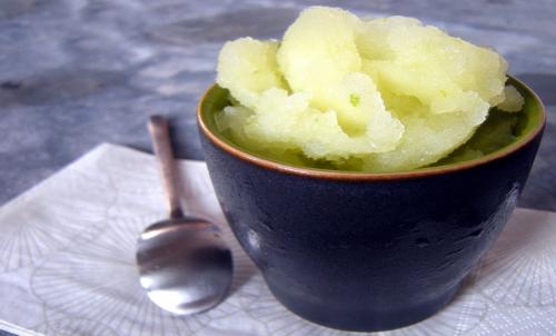 Lime Honeydew Sorbet