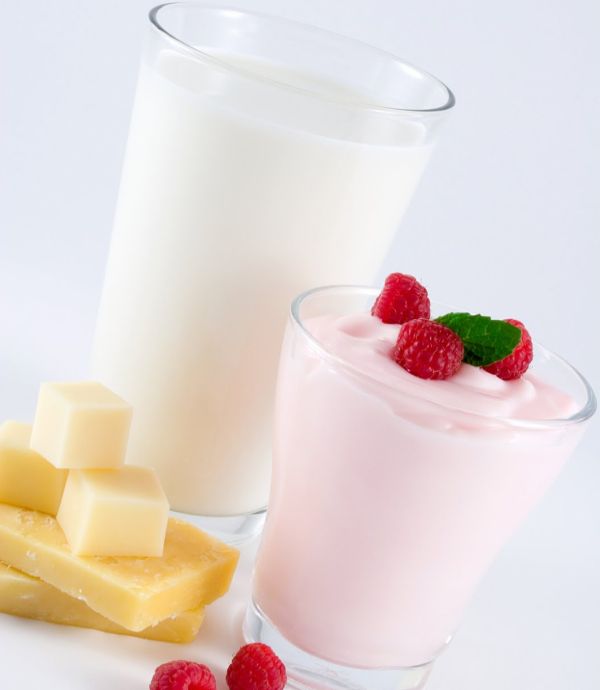 Low fat dairy products