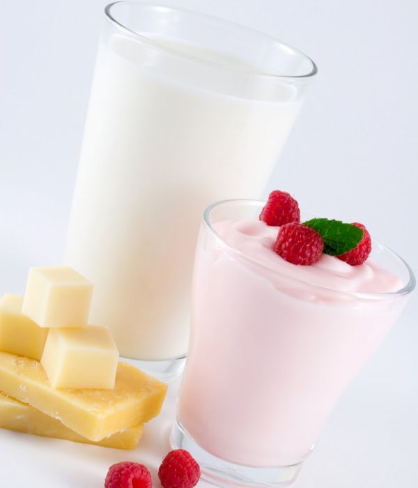 Low fat dairy products