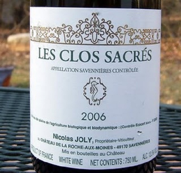 Nicolas Joly Les Clos SacrÃ©s SavenniÃ¨res