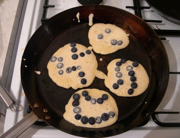 Pancakes on the pan