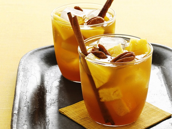 Pumpkin Punch With Cinnamon-Infused Rum