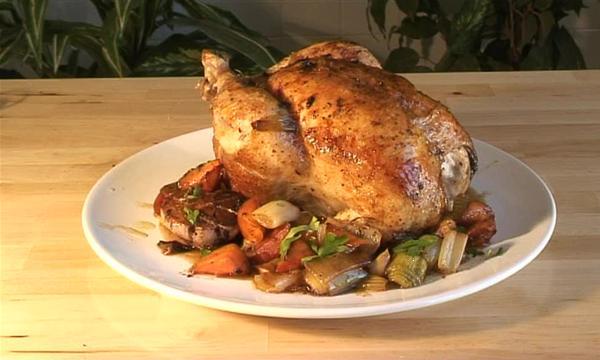 Roast chicken