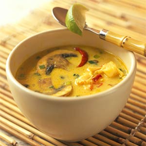 Spicy Thai Lobster Soup