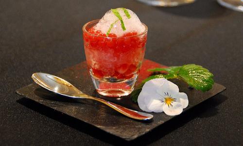 Strawberry Granita