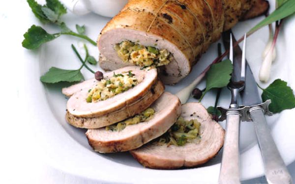 Recipe: How to make stuffed roast turkey breast - Always Foodie