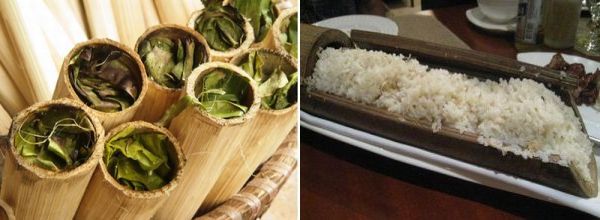 The bamboo rice
