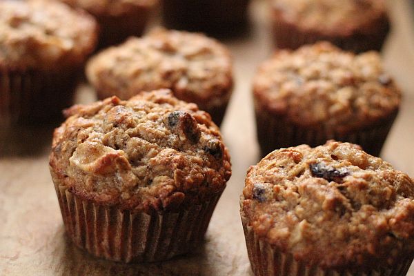 Oatmeal Banana Muffins