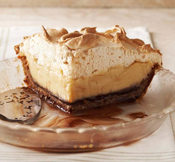 Brown Butterscotch Cashew Cream Pie