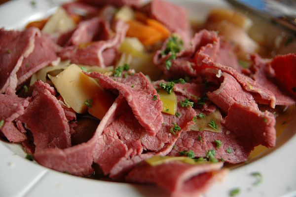 Corned beef and cabbage