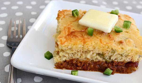 Chilli cornbread casserole