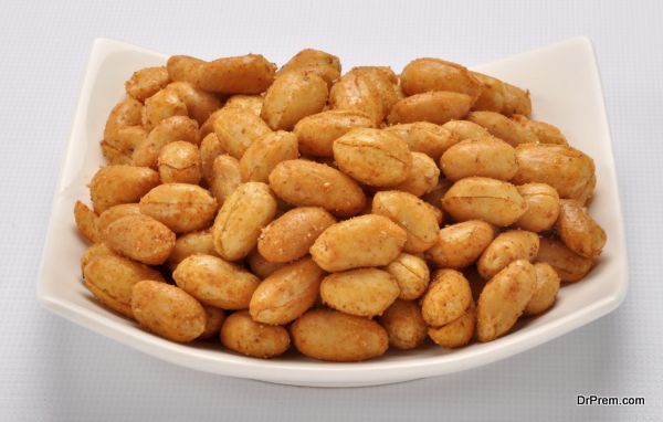 cooked peanuts