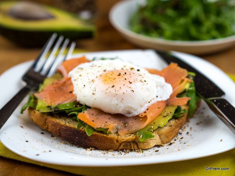 Scrambled Egg With Smoked Salmon