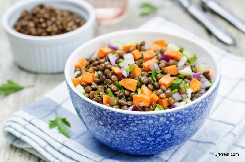 Coconut-roasted-carrot-lentil-salad