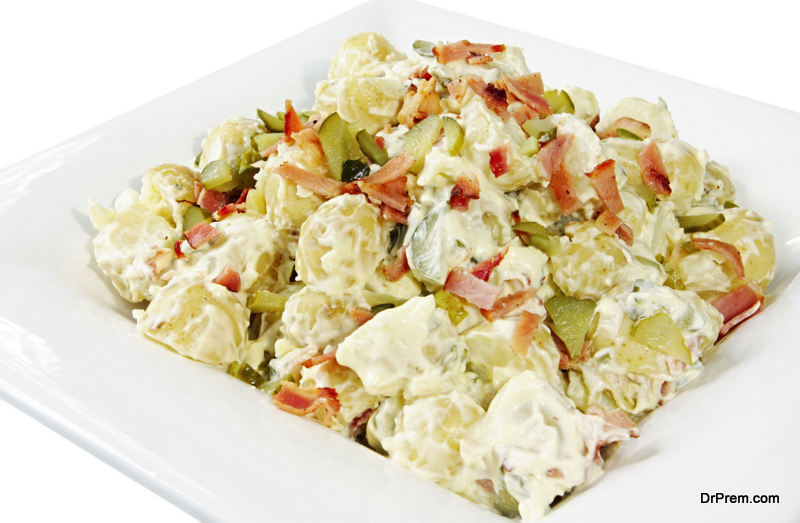 Warm-potato-salad-with-bacon