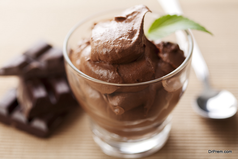 Warm Double-Chocolate Pudding